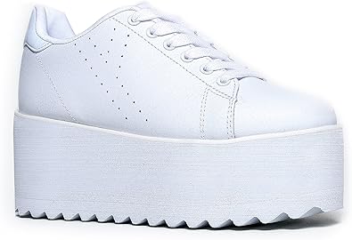 rave platform sneakers
