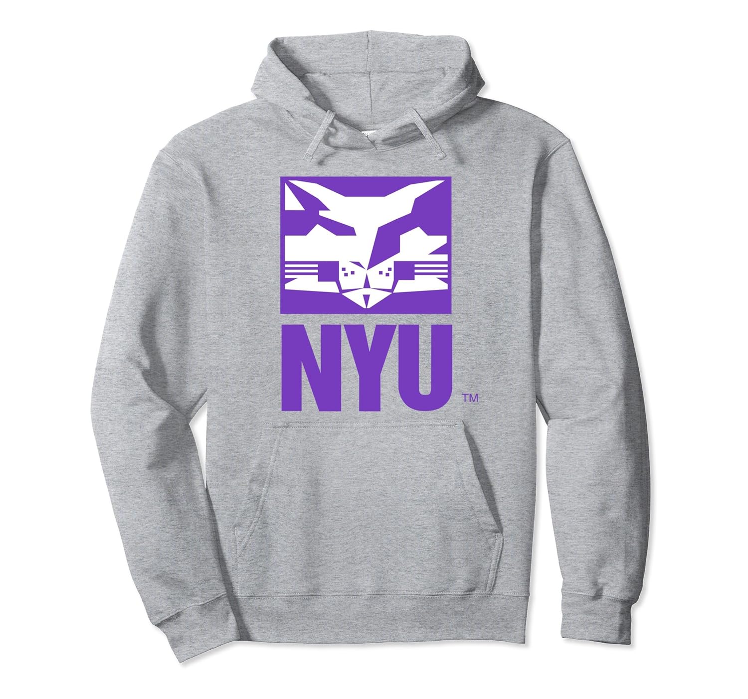 New York University NYU Violets Women's Cozy Hoodie PPNYU15-Rose