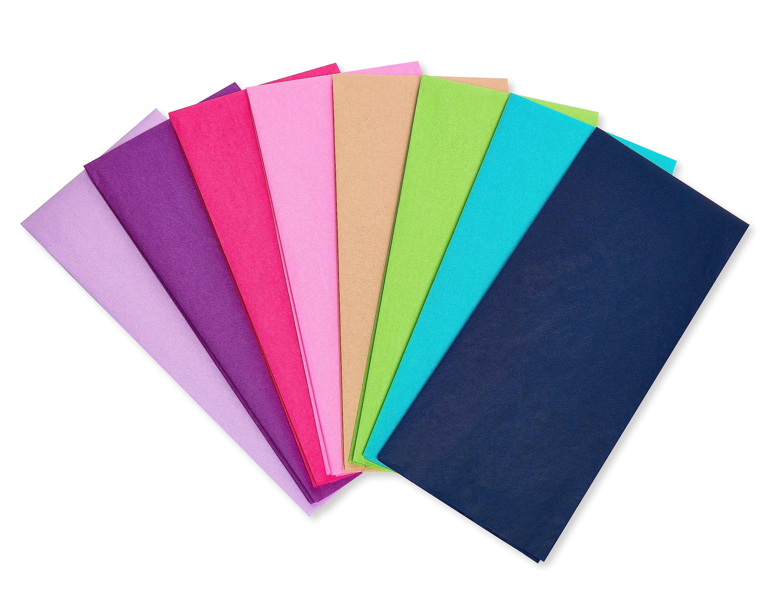 American Greetings 40 Sheet 20 in. x 20 in. Jewel Tone Tissue Paper for All Occasions