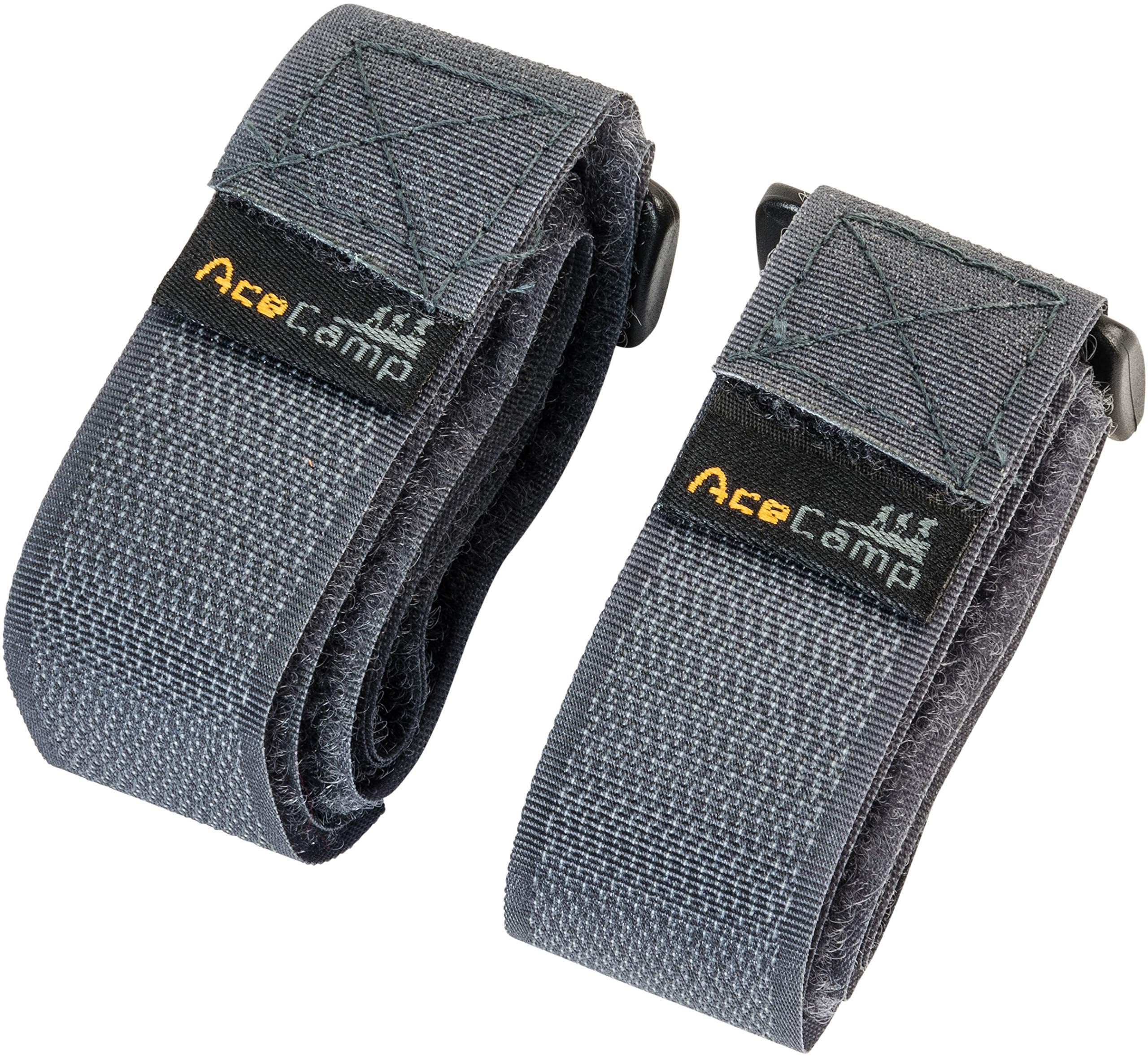 AceCamp Strap All Purpose Strap 60cm - Pack of 2 - Grey