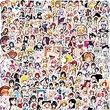 200Pcs Sexy Anime Girl Stickers for Water Bottles
