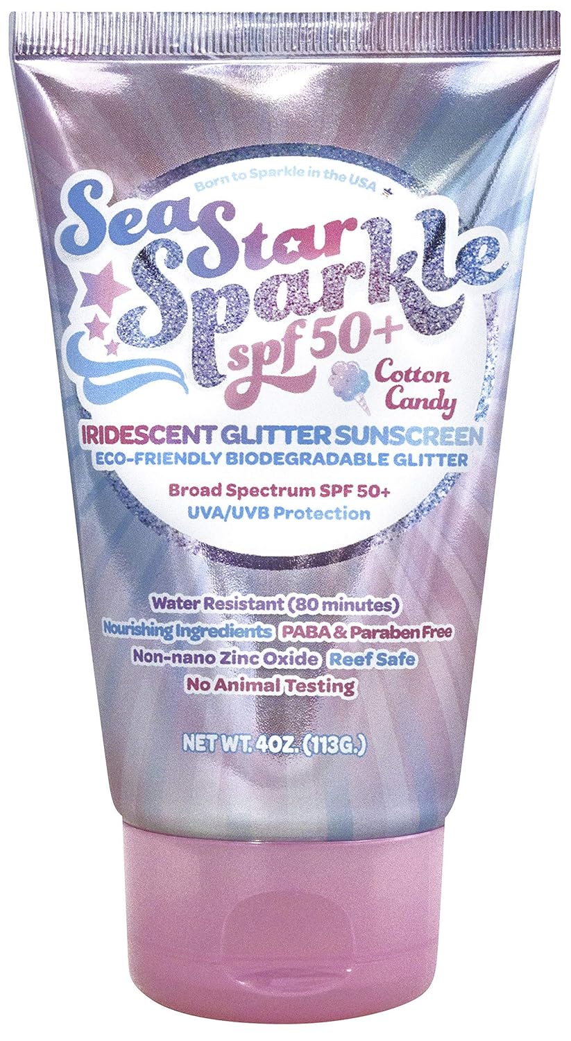 Sunshine & Glitter Sea Star Sparkle GLITTER SUNSCREEN