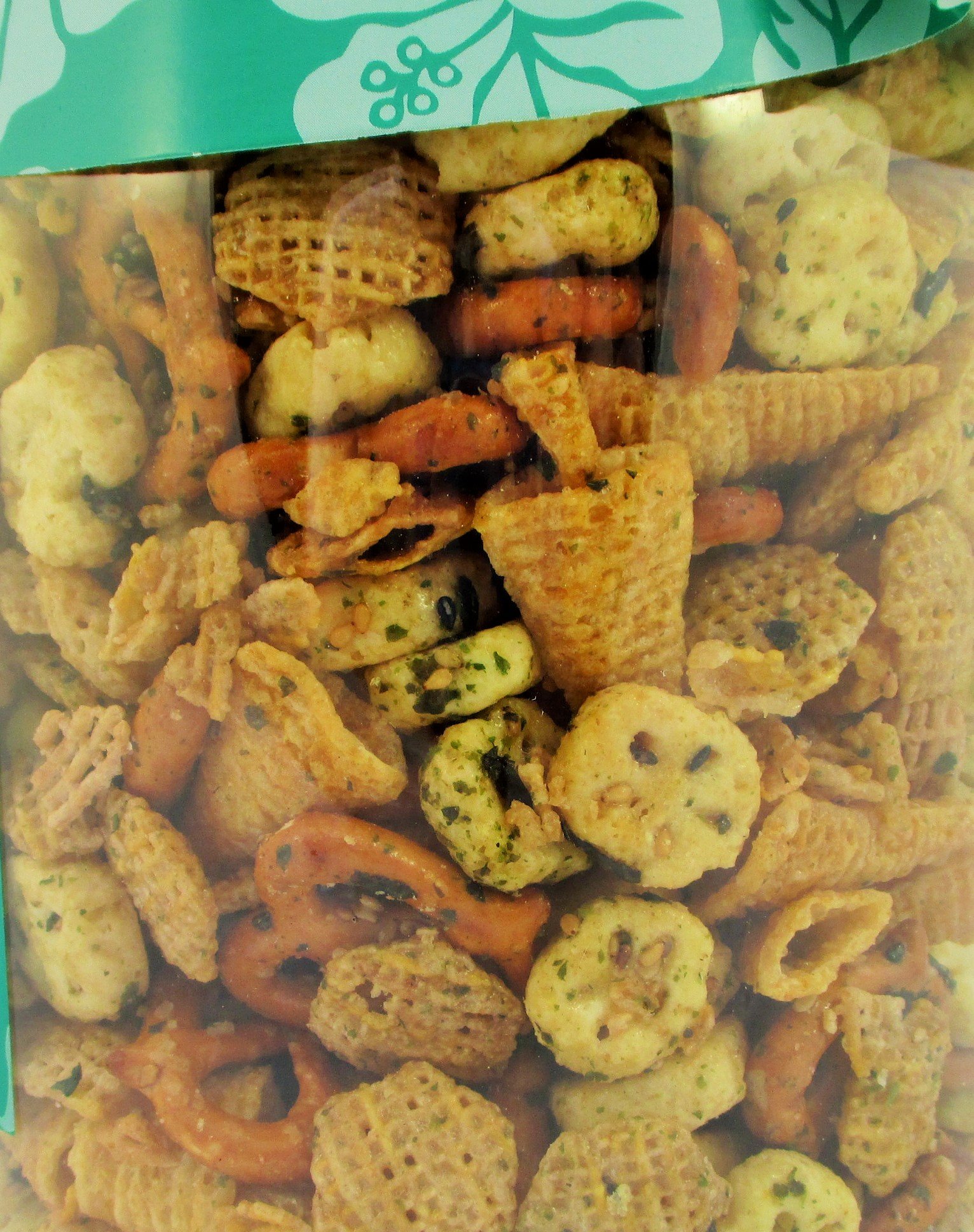 Hawaiian Local Style Furikaka Party Mix in FamilySize 22 Oz. Container