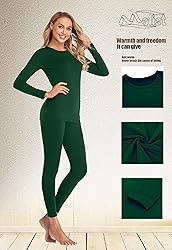 Malist Women's Thermal Underwear Ultra Soft Long