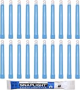 Cyalume SnapLight Blue Glow Sticks 6 Inch Industrial 8 Hour 20 Pack Made in view 1