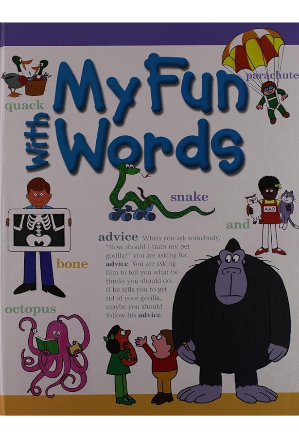 DWE英語学習MyAdventure FunWithWords GPlayer My Fun With Words Dictionary Book 1 and Book 2 Set A-K and L-Z (1