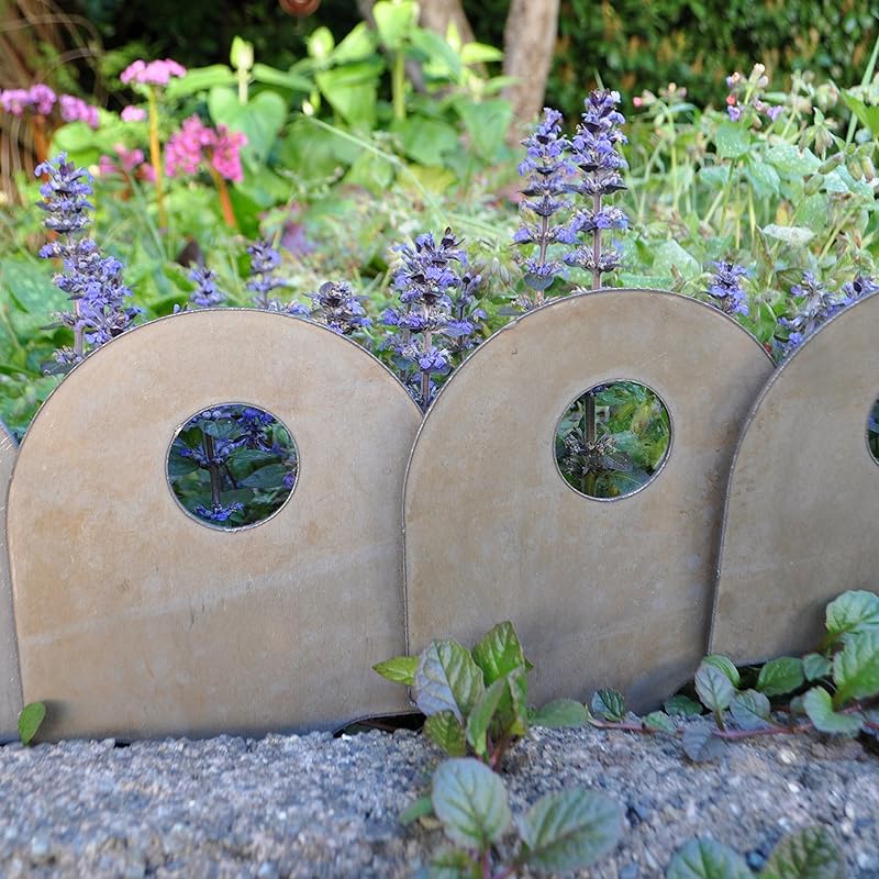 Decorative Steel Garden Edging Plate Mail by