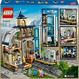 LEGO City Central Train Station 60469 with 6 Minifigures & Accessories view 11