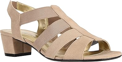 womens taupe dress sandals