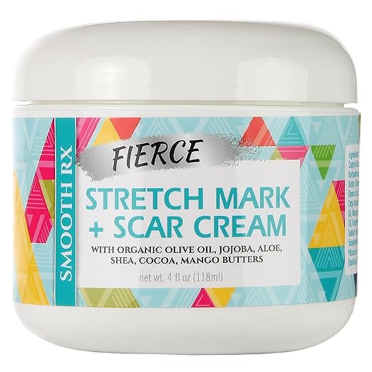 Best Scar Cream and Stretch Mark Removal Cream - Huge 4 Oz. - Breakthrough Treatment for Acne & Other Scars