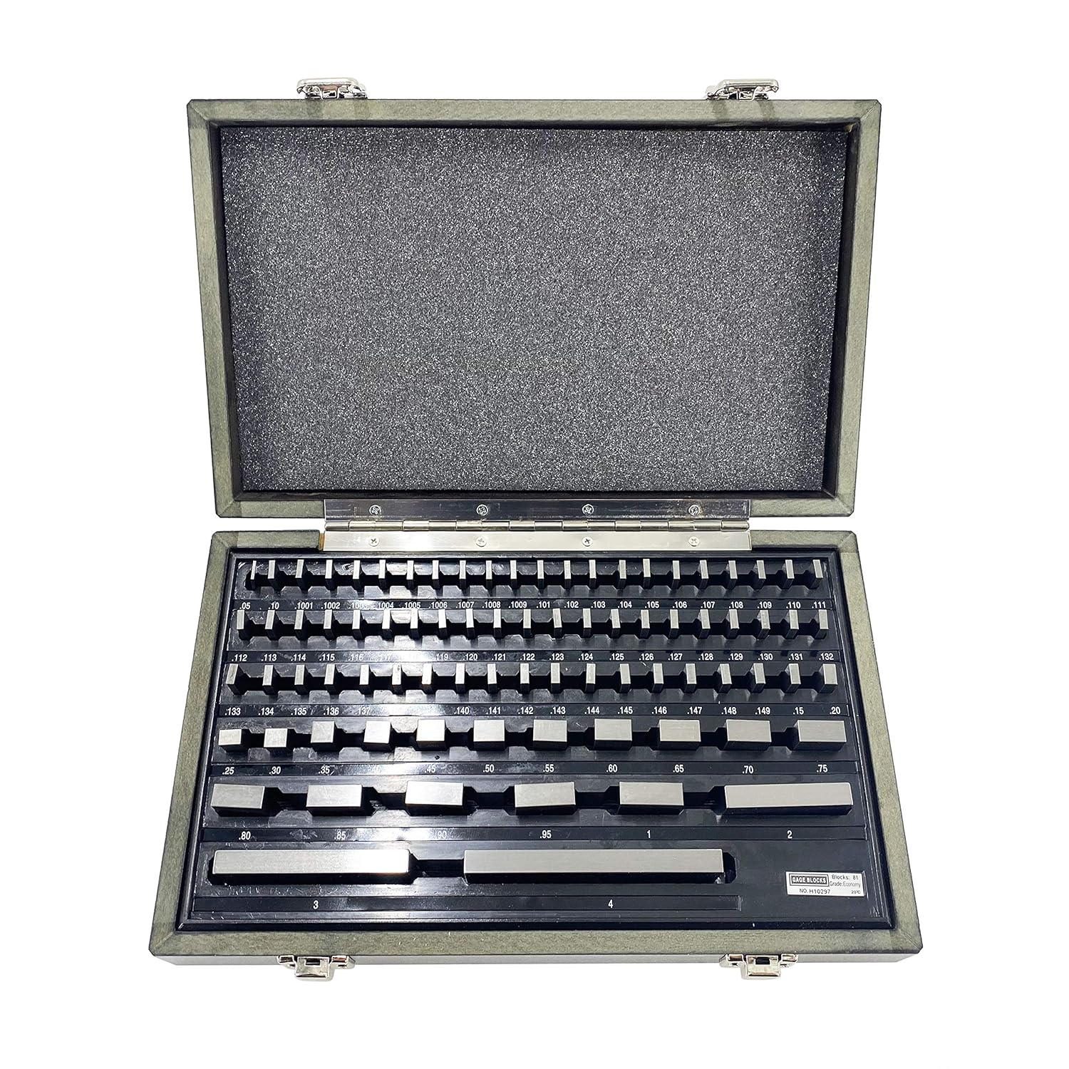 TEXALAN 81 PCS Grade B Gage Gauge Block Set ; NIST TRACEABLE Certificate: Industrial & Scientific