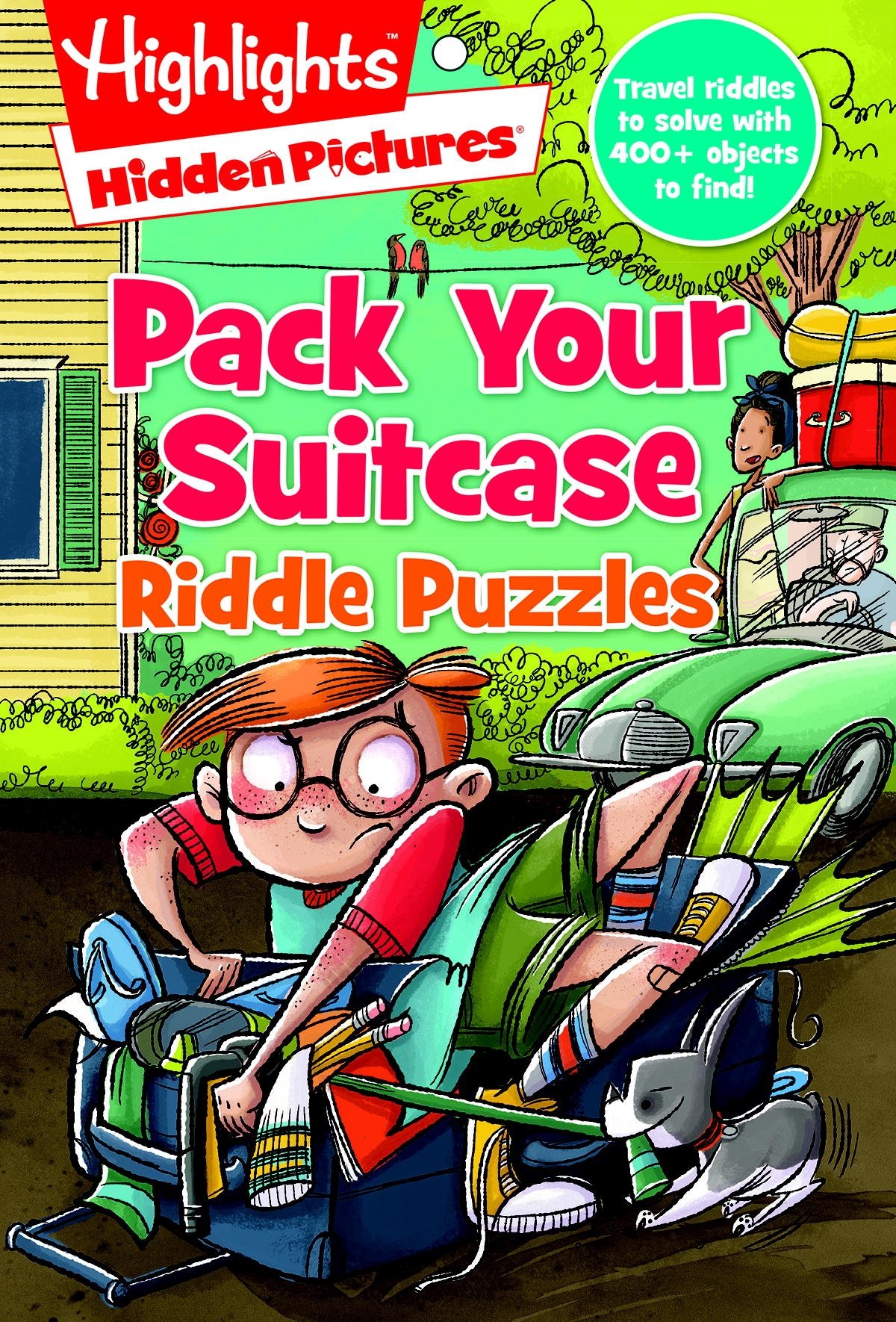 Pack Your Suitcase Riddle Puzzles Highlights Hidden Pictures Riddle Puzzle Pads Highlights 9781629799254 Amazon Com Books