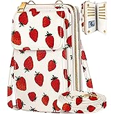 Miss Adola Cute Small Crossbody Purse Cell Phone Bags for Women - Leather Cellphone Wallet Purse with Shoulder Strap