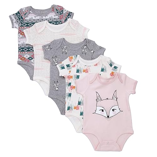 Rosie Pope Baby Pack Bodysuit, Pink, 0-3 Months in Kuwait - Main Image