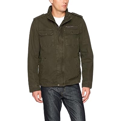 Pocket Sherpa Lined Military Jacket 