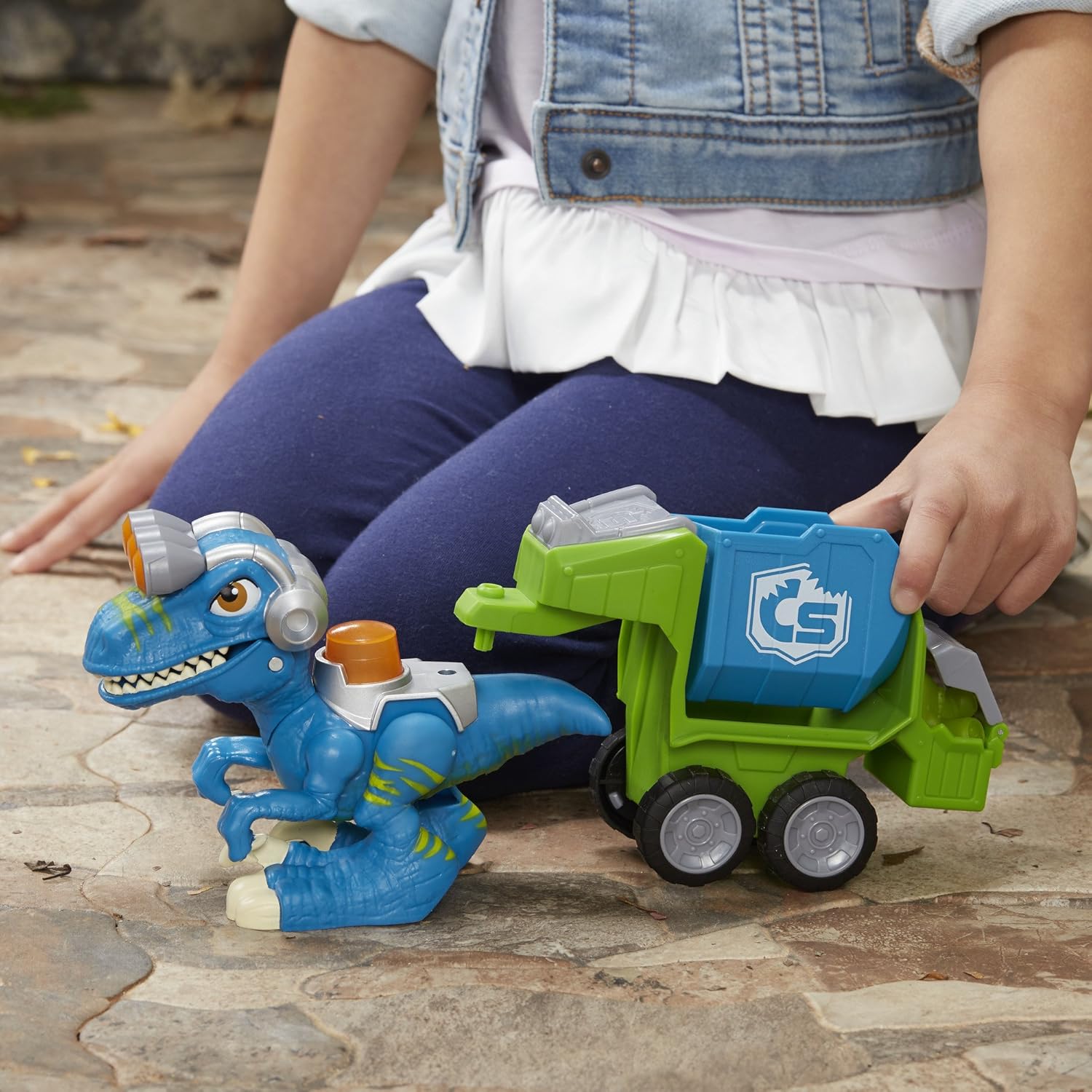 playskool heroes chomp squad raptor compactor