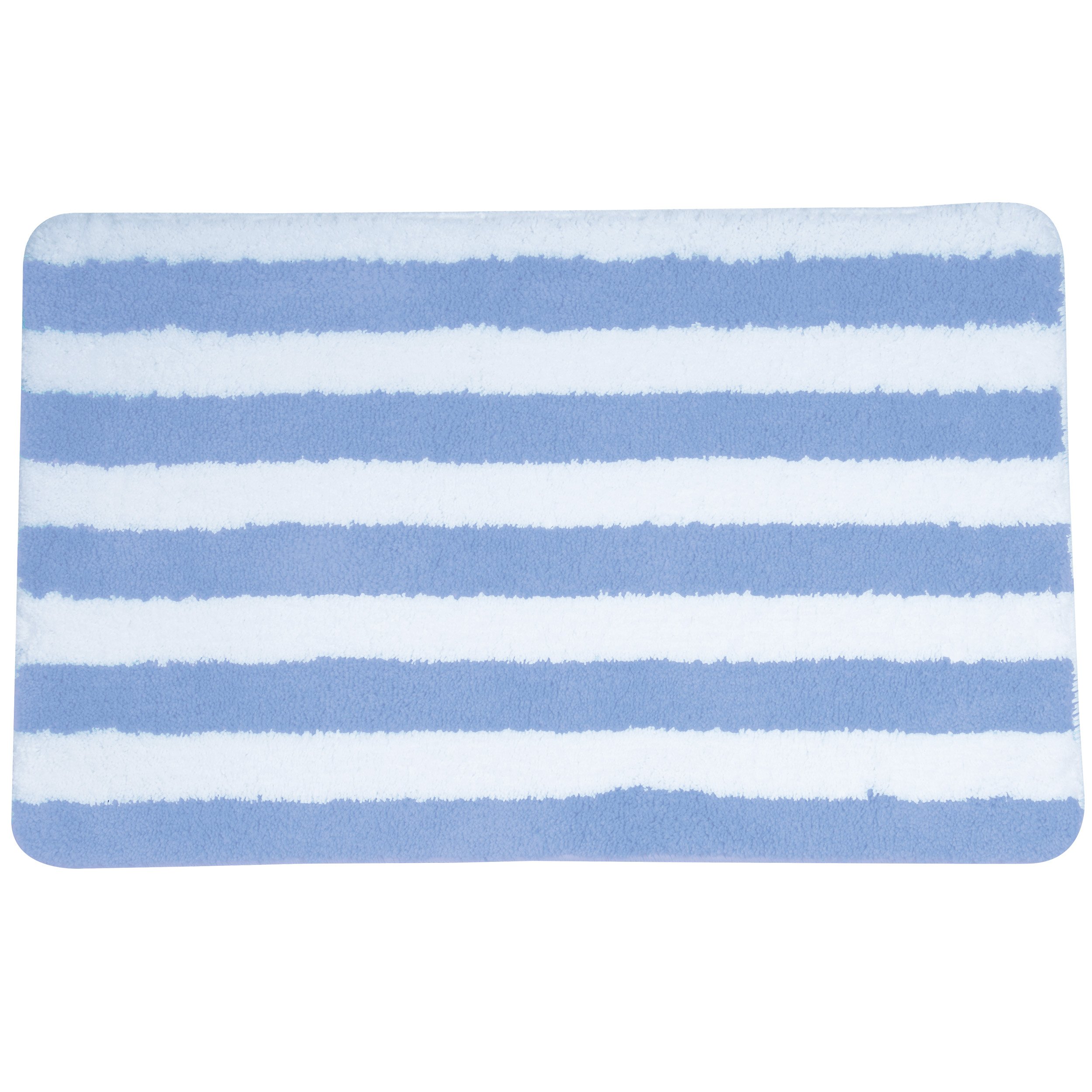 MSV Bath Mat, Fabric, Navy, 80 x 50 x 3 cm, 84 Units