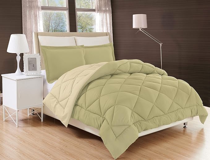 Amazon.com: Elegant Comfort All Season Comforter and Year Round Medium