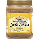 Rani Cumin (Jeera) Powder Spice 16oz (1lb) 454g PET Jar ~ All Natural | Vegan | Gluten Friendly | NON-GMO | Kosher | Indian Origin