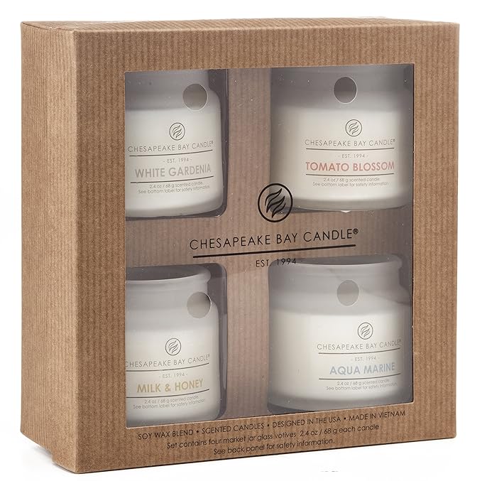 Chesapeake Bay Candle Heritage Collection Votive Scented Candles, Set
