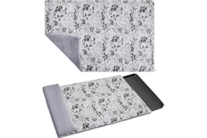 VitalCozy Dog Crate Pan Cover Washable Dog Bed Liner for Pets Crate Tray, Pan Cover Only, Fit for 48 x 30 Inch (Hemp Flower)