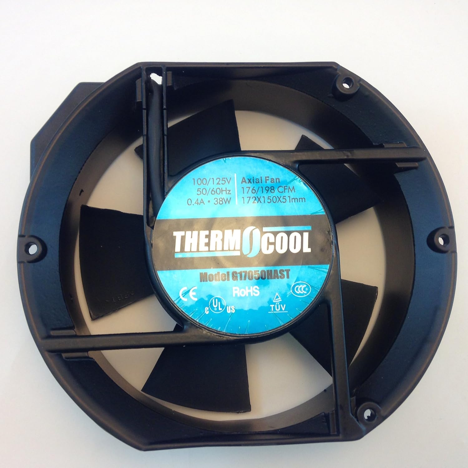 THERMOCOOL 110/125V 50/60Hz 0.4 AMP 38 WATTS AXIAL FAN