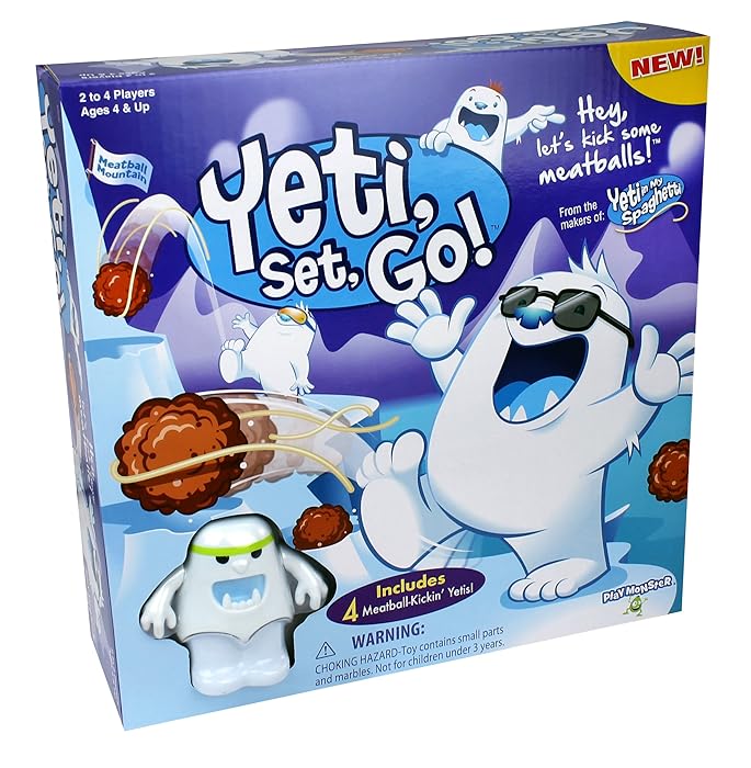 PlayMonster Yeti, Set, Go! Skill & Action Kids Game