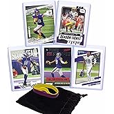 Justin Jefferson (5) Minnesota Vikings LSU Football Trading Cards Assorted Gift Pack