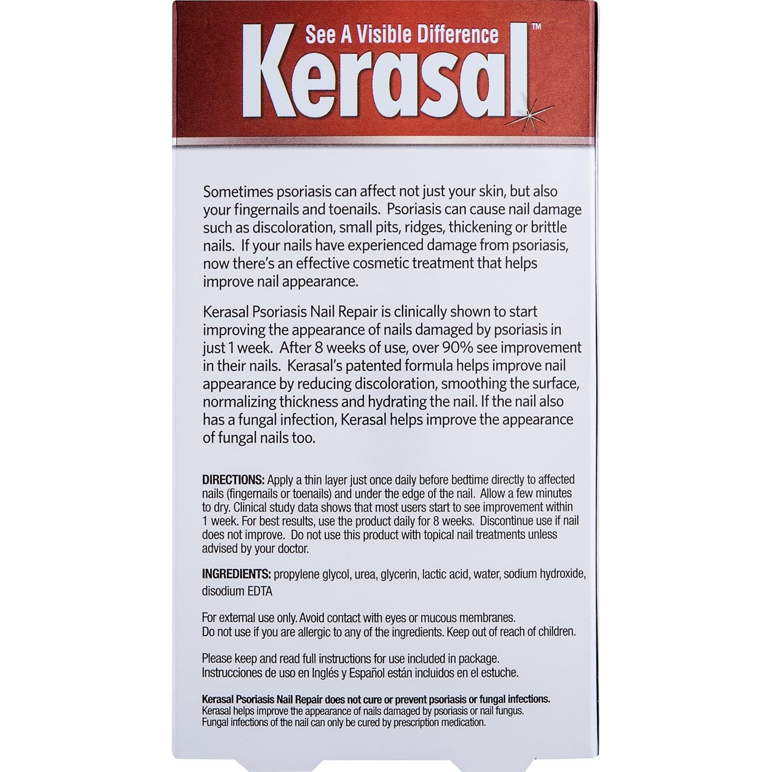 Amazon Com Kerasal Nail Psoriasis Repair Clinically Tested New