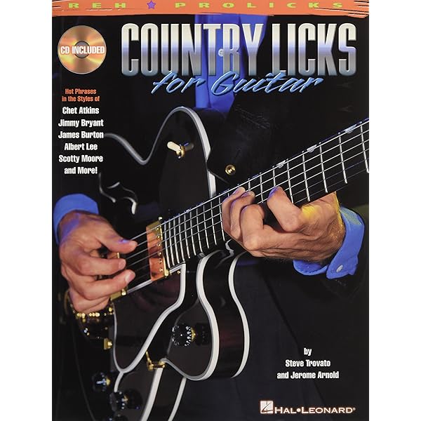 アート・デザイン・音楽 Country Licks - Steve Trovato, Jerome Ar Amazon.com: Country Licks for Guitar - Book/Online Audio