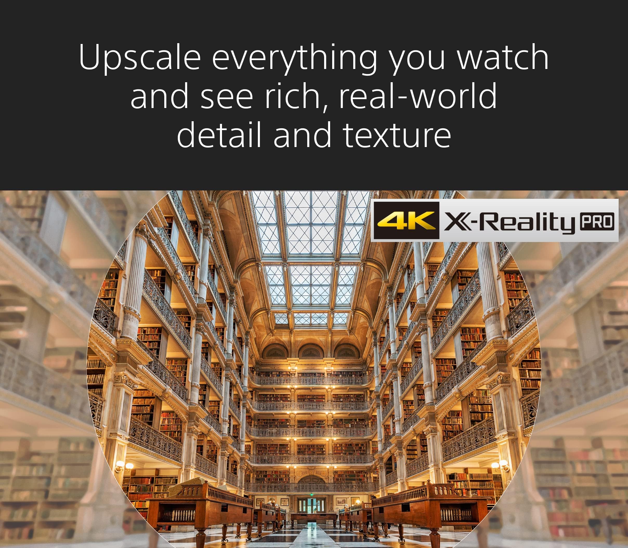 Sony 75 Inch 4K Ultra HD TV X85K Series: LED Smart Google TV with Dolby Vision HDR and Native 120HZ Refresh Rate KD75X85K- Latest Model,Black