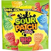Sour Patch Kids, Big Kids Soft and Chewy Gummy Candy, Share Size, 12 Ounce