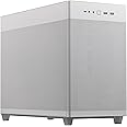 ASUS Prime AP201 33-Liter MicroATX White case with Tool-Free Side Panels and a Quasi-Filter mesh, with Support for 360 mm Coolers, Graphics Cards up to 338 mm Long, and Standard ATX PSUs