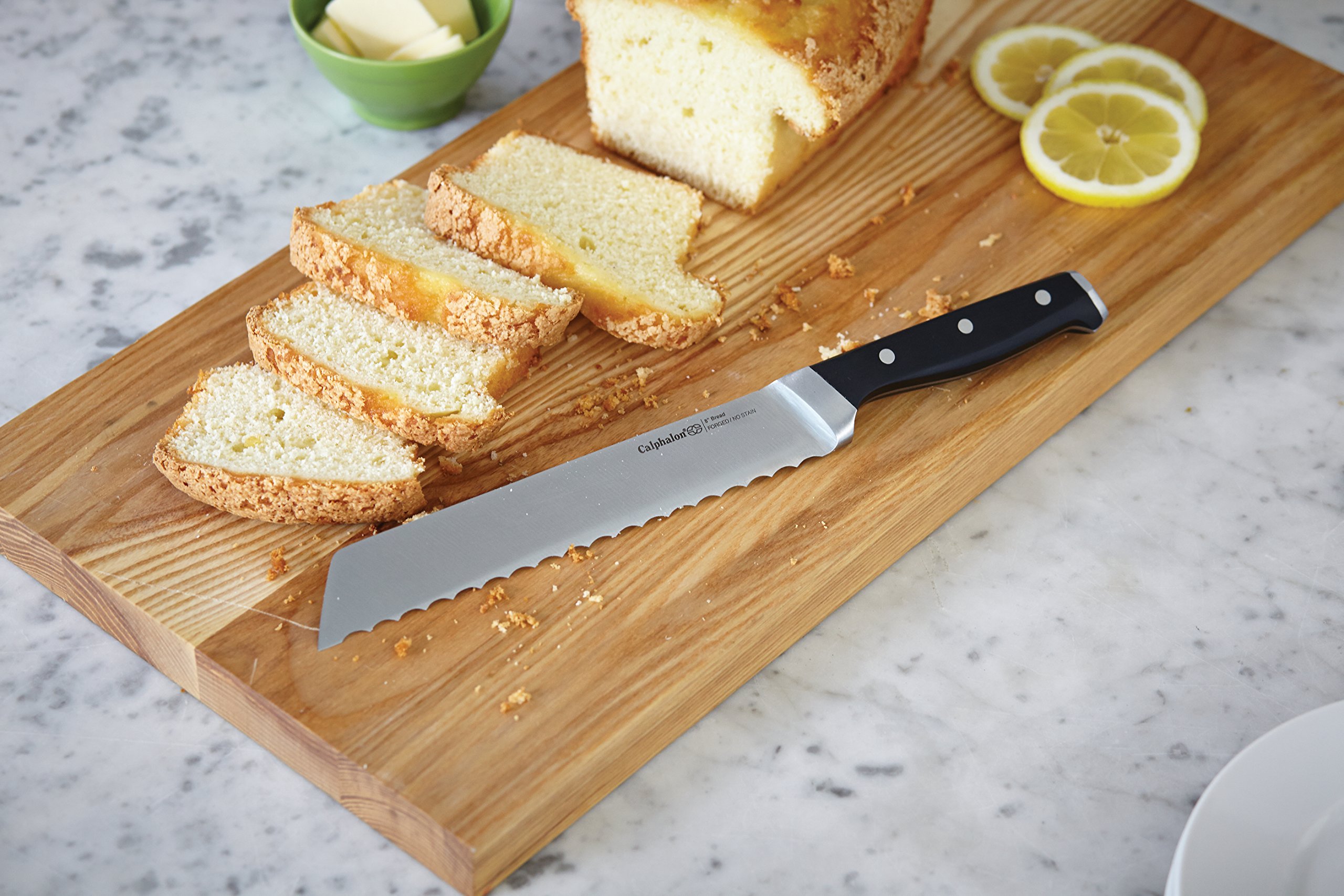 Calphalon Classic Cutlery 8in. Serrated Bread Knife eBay