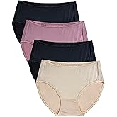 B2BODY Breathable underwear for women Regular & Plus Size Panties 4 Pack Brief