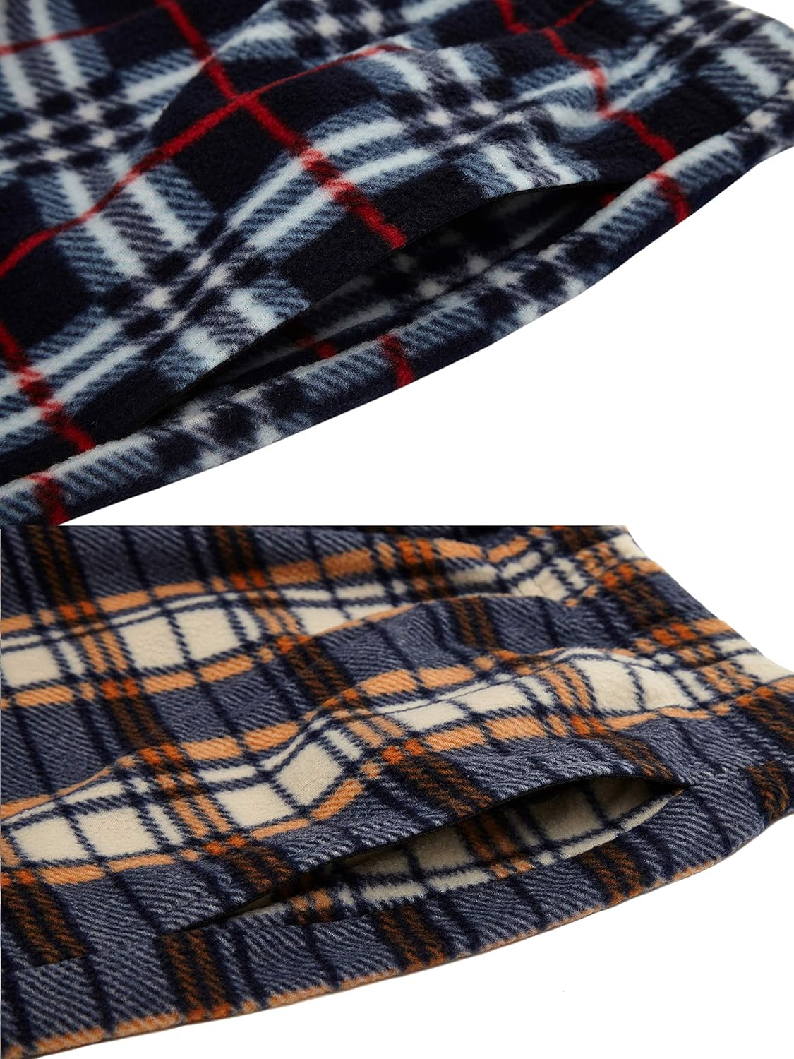 Sova Men's 2-Pack Ultra Comfy Fit Micro Fleece Pajama Pants (2 pcs Set): Clothing