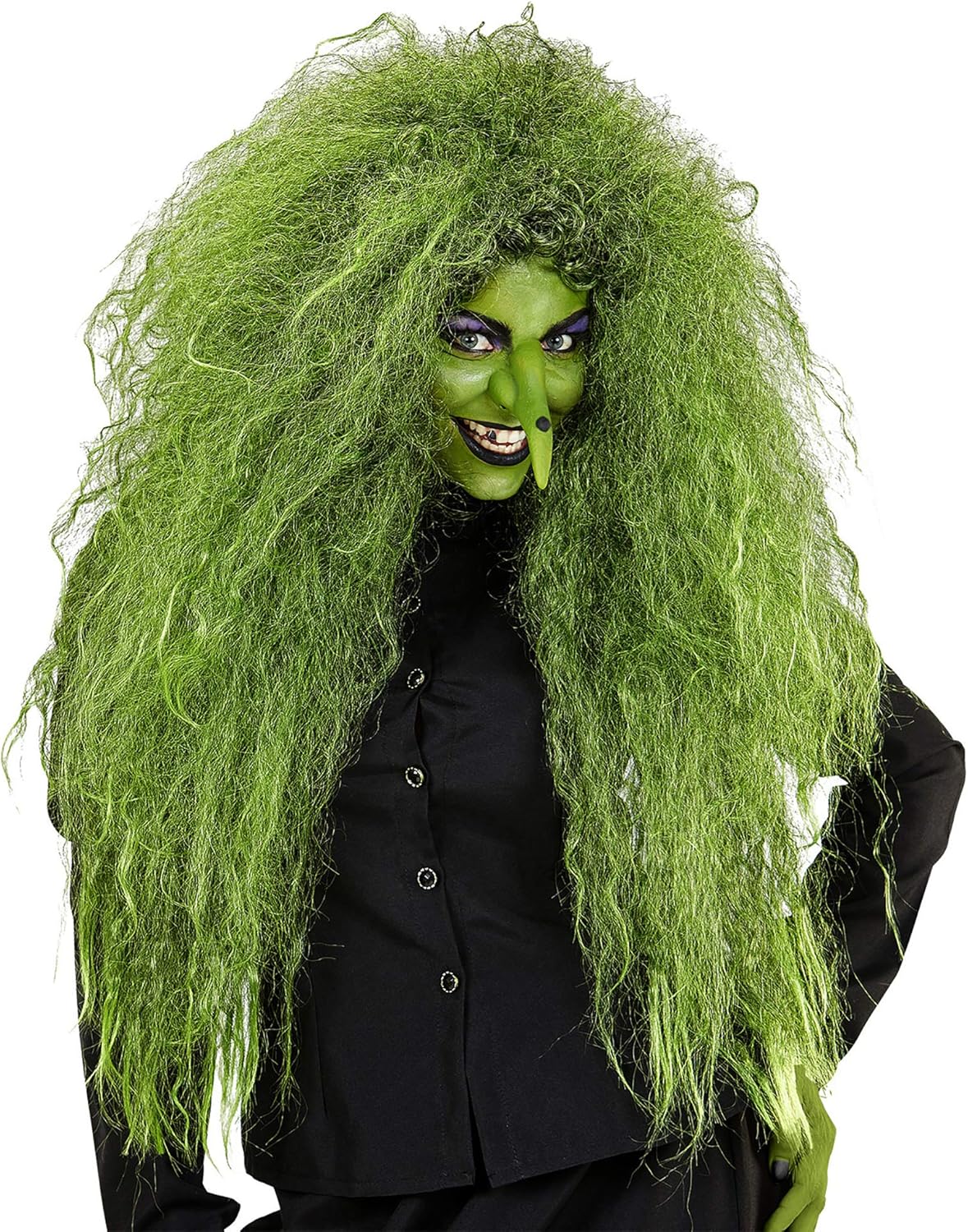 Green witch wig Clearance