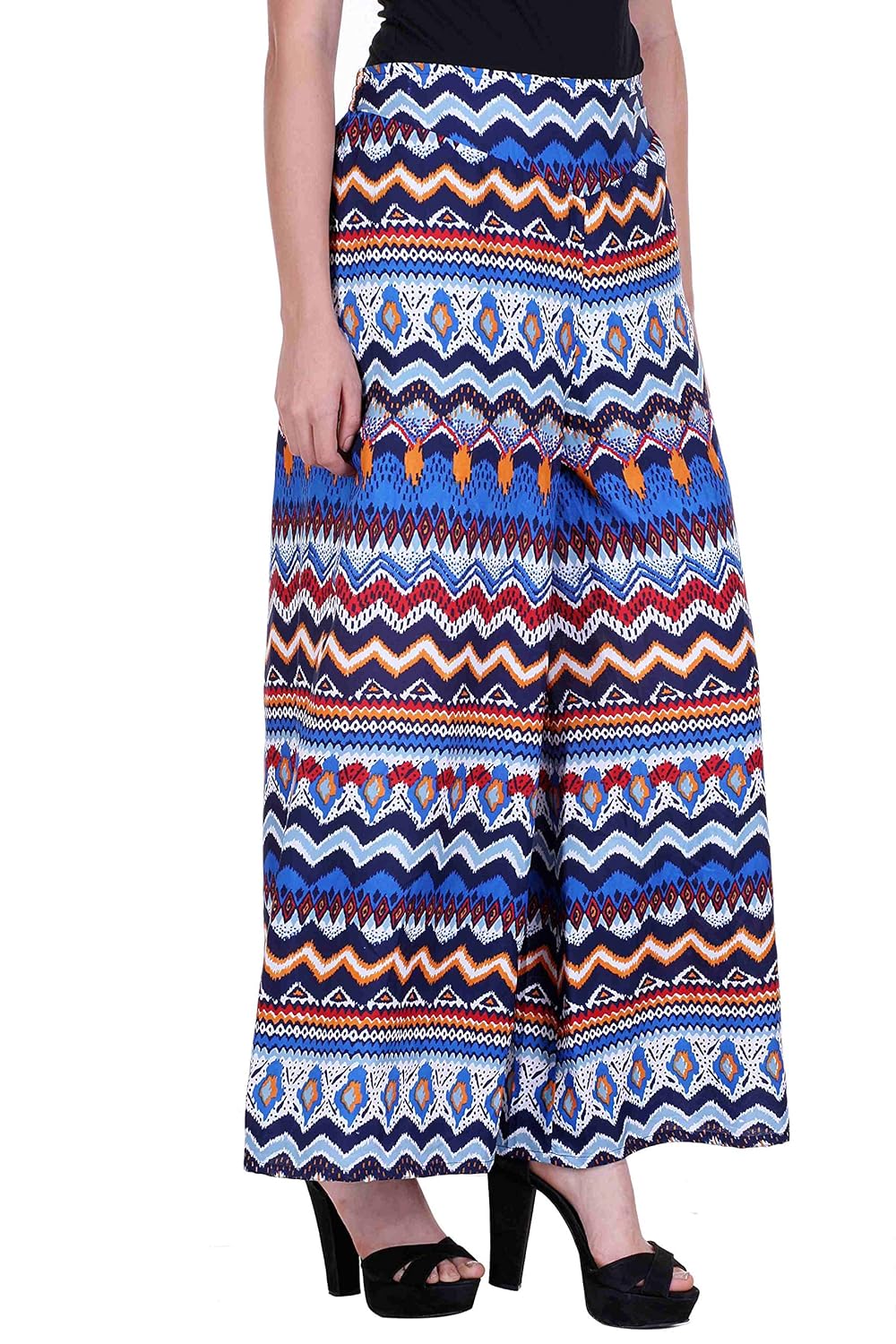 deewa multicoloured jaipuri printed palazzo