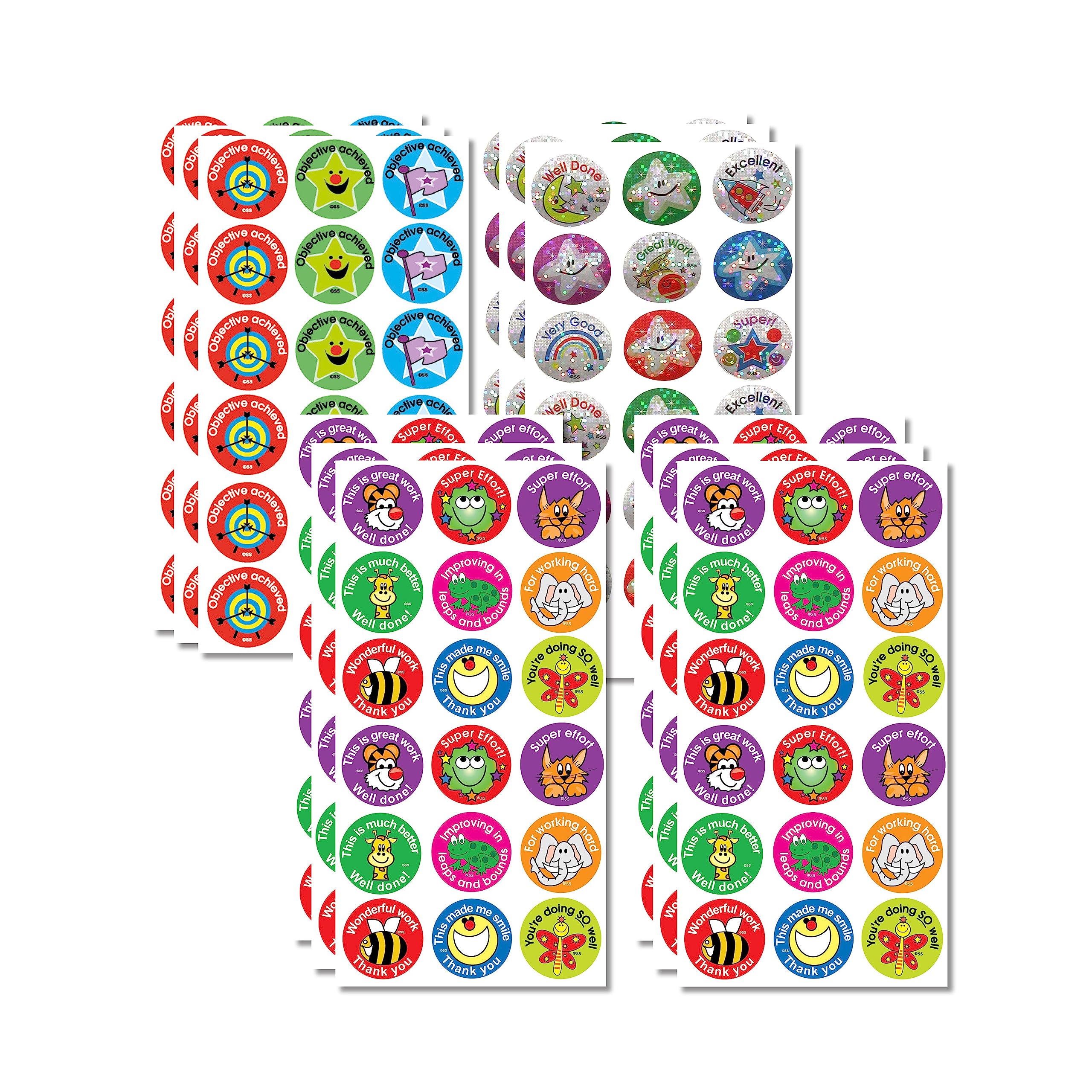 Sticker Solutions Effort Stickers (Pack of 270)