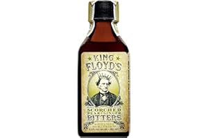 King Floyd's, Artisanal Scorched Pear & Ginger Bitters, Hand Crafted, Made from the Torched Carmalized Pears, Unique Bitters for a Unique Cocktail, 100ml, Bar Provisions, Bitters for Cocktails