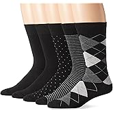 �鶹�� Essentials mens Patterned Dress Socks