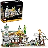LEGO Icons The Lord of The Rings: Rivendell Building Set - 3D Puzzles for Adults, Ages 18+ - LOTR Bedroom or Home Decor - Gif