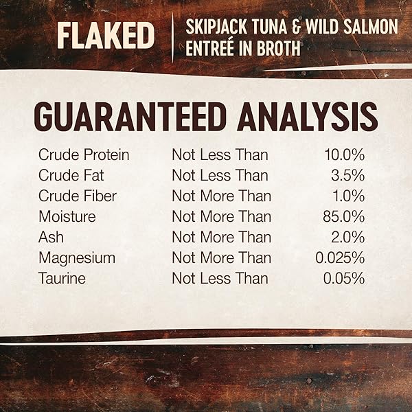 WELLNESS CORE SIGNATURE SELECTS FLAKED ADULT WET CAT FOOD, NATURAL, PROTEIN-RICH, GRAIN FREE, 2.8 OUNCE, 12 PACK (SKIPJACK TUNA & WILD SALMON)