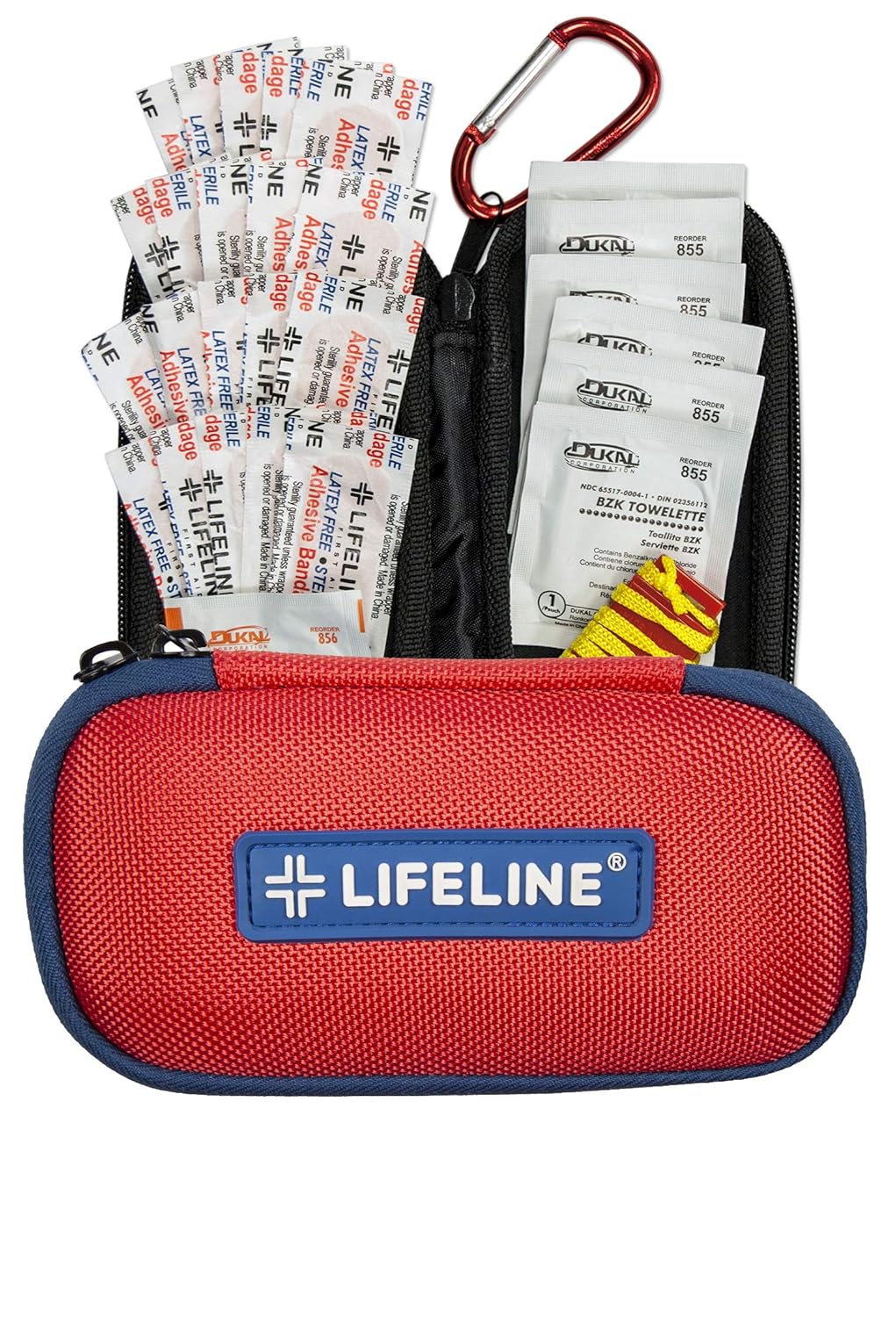 Lifeline 30 Piece First Aid Emergency Kit - Small and Compact Size - Ideal for camping, sporting events, hiking, cycling, car as well as home, school and office: Industrial & Scientific