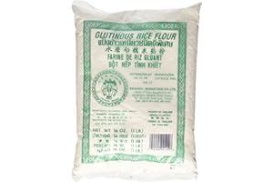 Dried Sweet Glutinous Rice Flour - 2X 1 Lb (Traditional Water Milled)