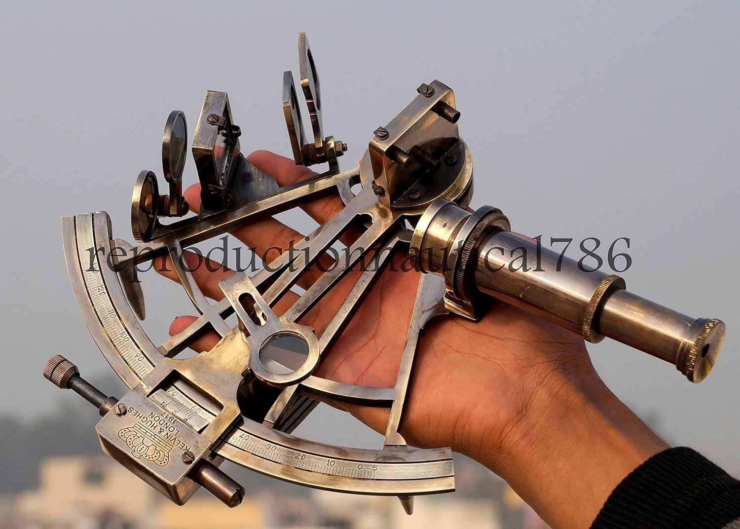 Antique House Sextant for Navigation/Marine Navy Ship