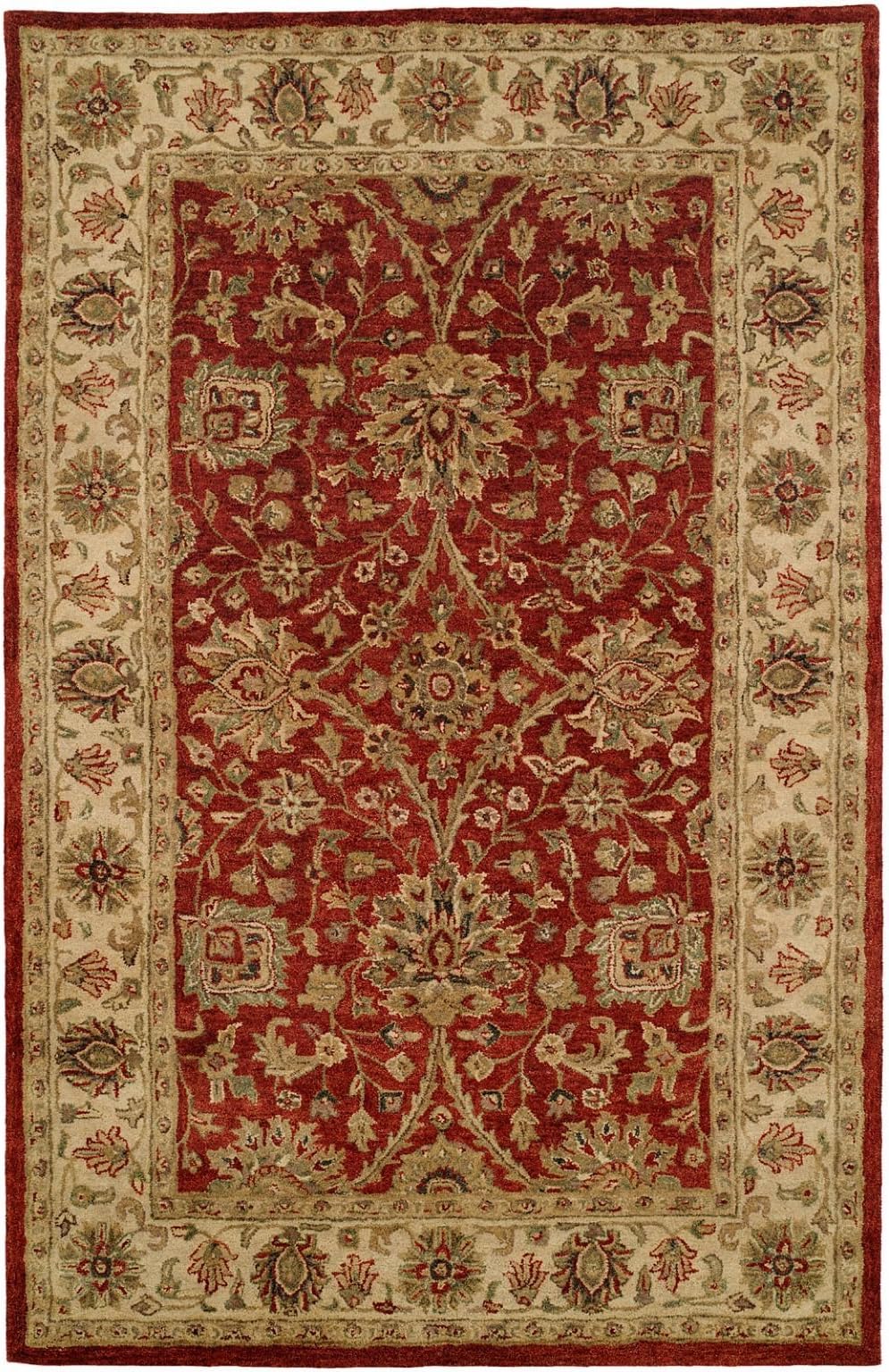Kalaty Traditional Runner Area Rug 2'6"x10' Rust-Ivory Empire Collection