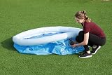 Bestway 6ft Fast Set Pool Above Ground Inflatable Pool 940L Blue view 5