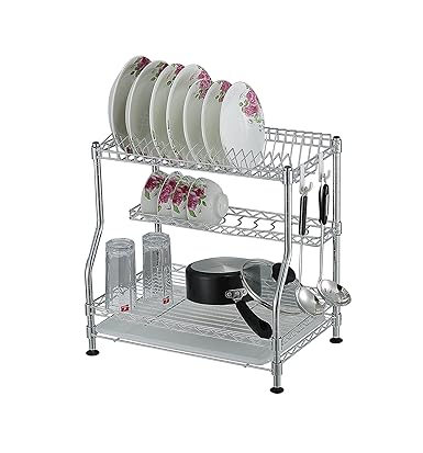 Amazon.com: Sandusky Lee wdr101812 Dos Tier Dish Rack de ...