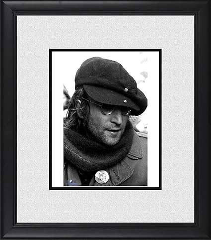 John Lennon The Beatles Framed 8 X 10 Photograph At Amazon S